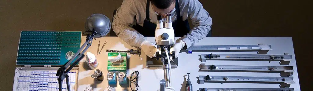 Endoscope Repair on a Desk