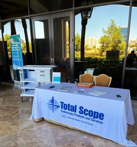 Total Scope Inc setup at Vizient Conference