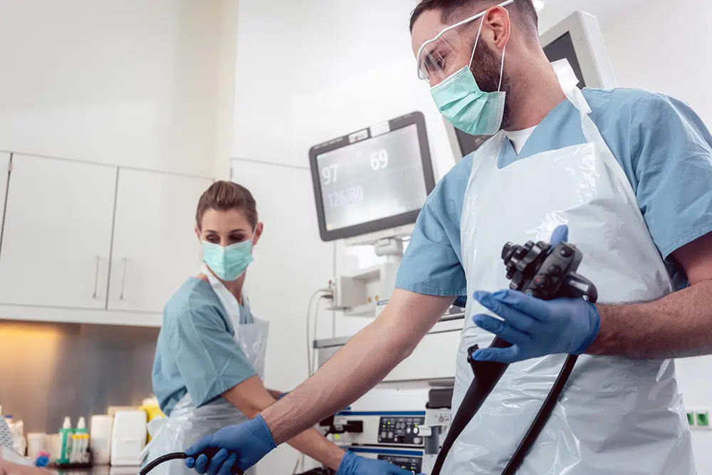 Endoscopy equipment preparation
