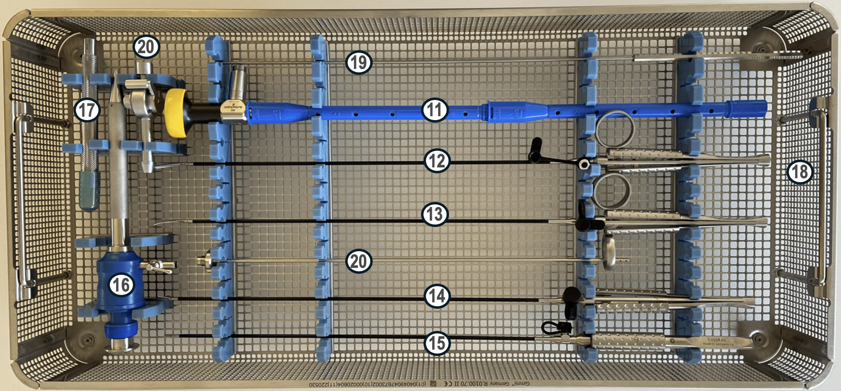 Gimmi hernia set tray 2