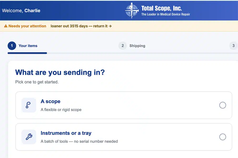 Total Scope Portal